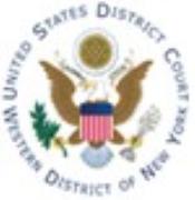 UNITED STATES DISTRICT COURT WESTERN DISTRICT OF NEW YORK Logo